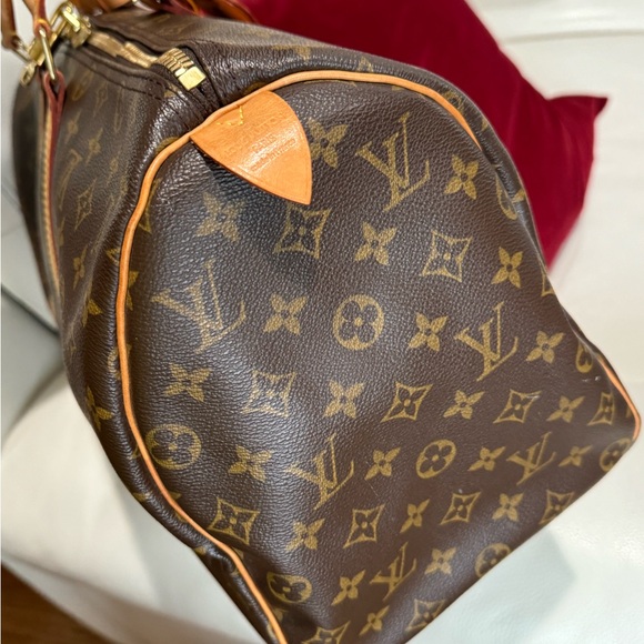 KEEP ALL 45 Louis Vuitton bag. Comes with lock and key key #306 and tag. - Picture 4 of 17